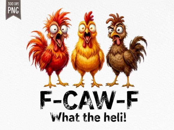 Download Funny Rooster F-Caw-F What the Hell PNG - Png Collection