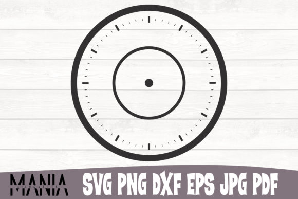 Download Clock Face Template 9 - Premium Resources