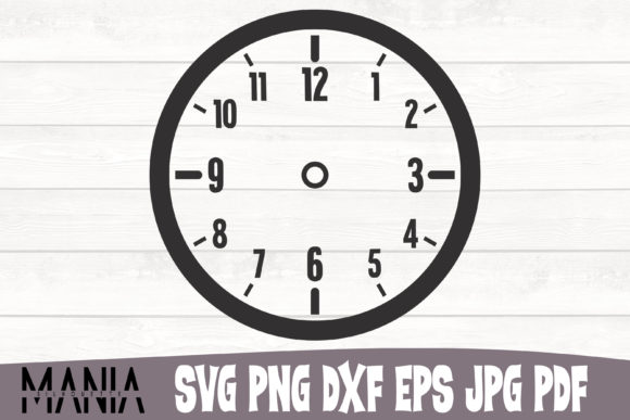 Download Clock Face Template 5 - Premium Bundle