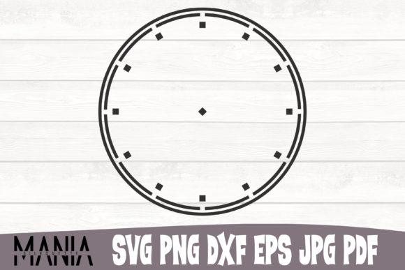 Download Clock Face Template 10 - Premium Resources