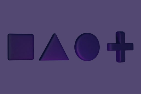 Download 3d Button Joystick Game Set - Button Collection