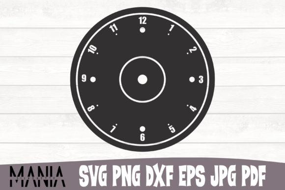 Download Clock Face Template 6 - Premium Bundle